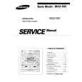 SAMSUNG MAX557 Service Manual