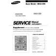SAMSUNG MAX550 Service Manual