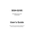 SAMSUNG SGH-Q105 Owners Manual